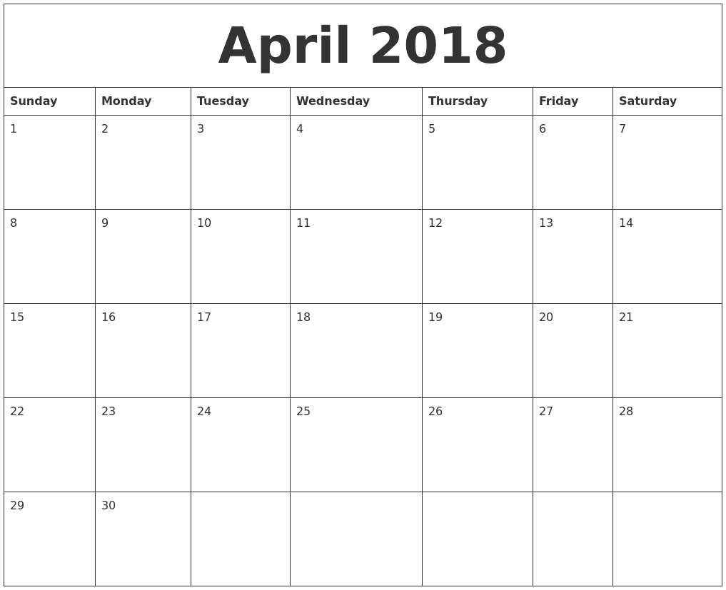 month calendars 2017