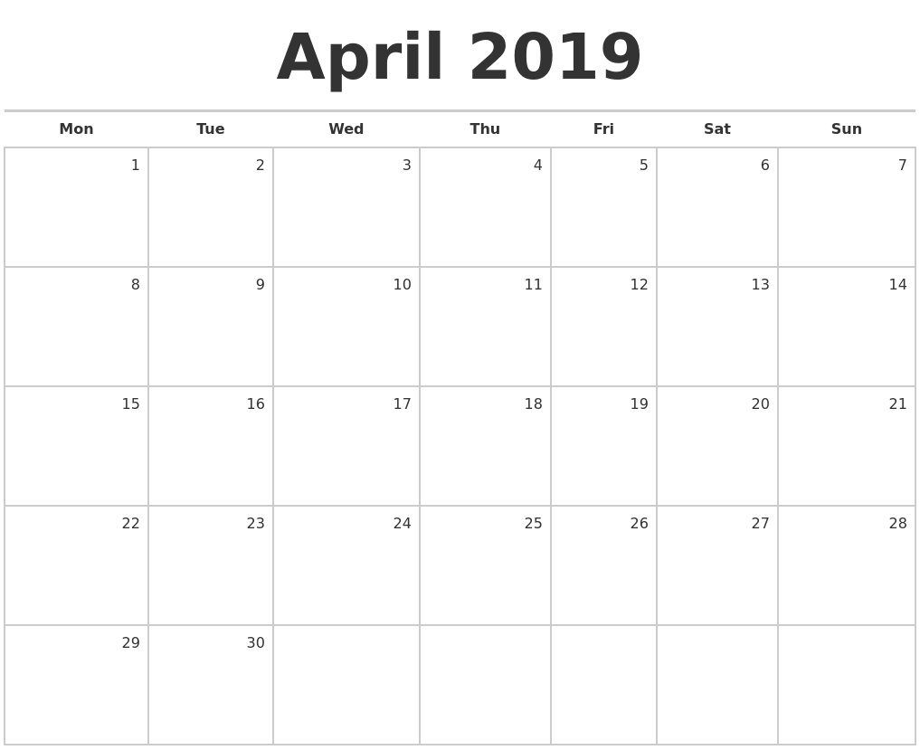 aug 2018 calander