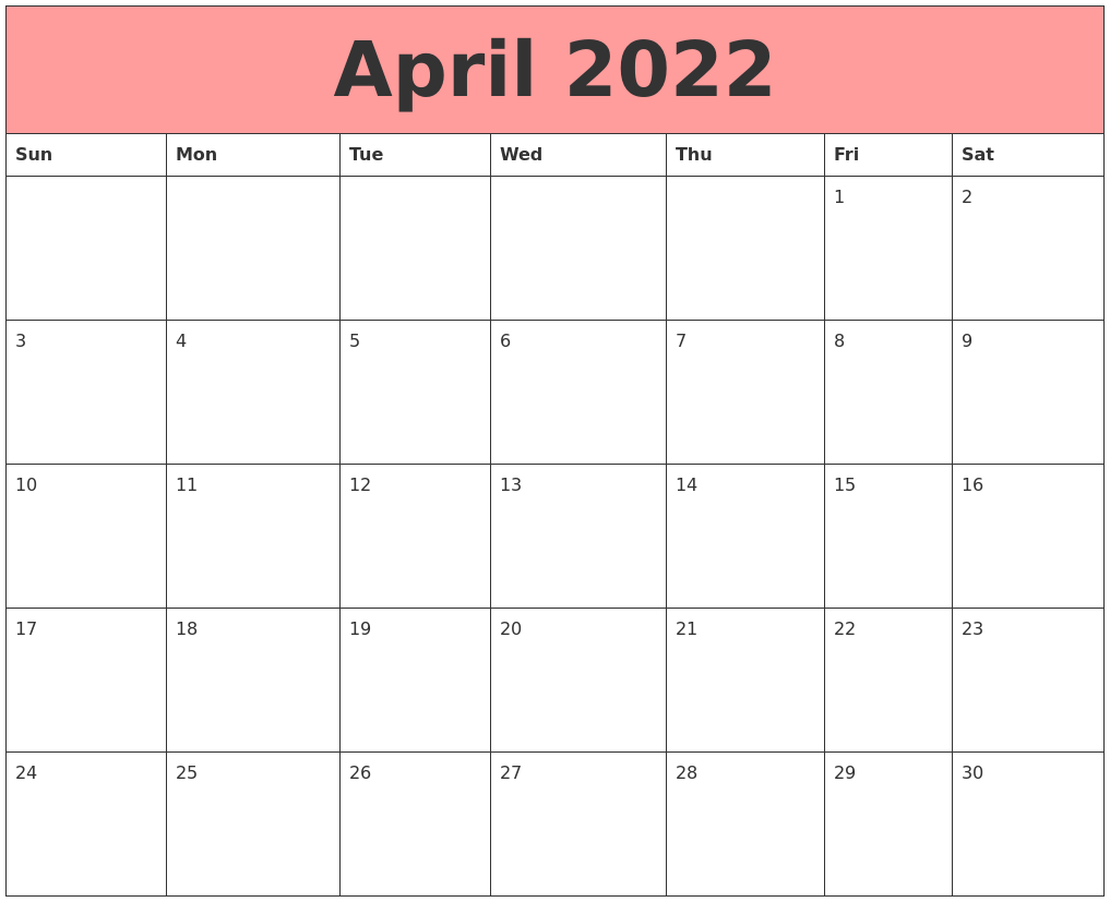 Monthly Landscape