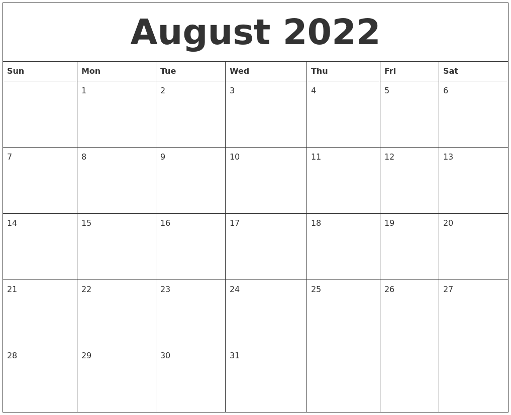 Printable Calendar November And December 2022 Printable Calendar 2022