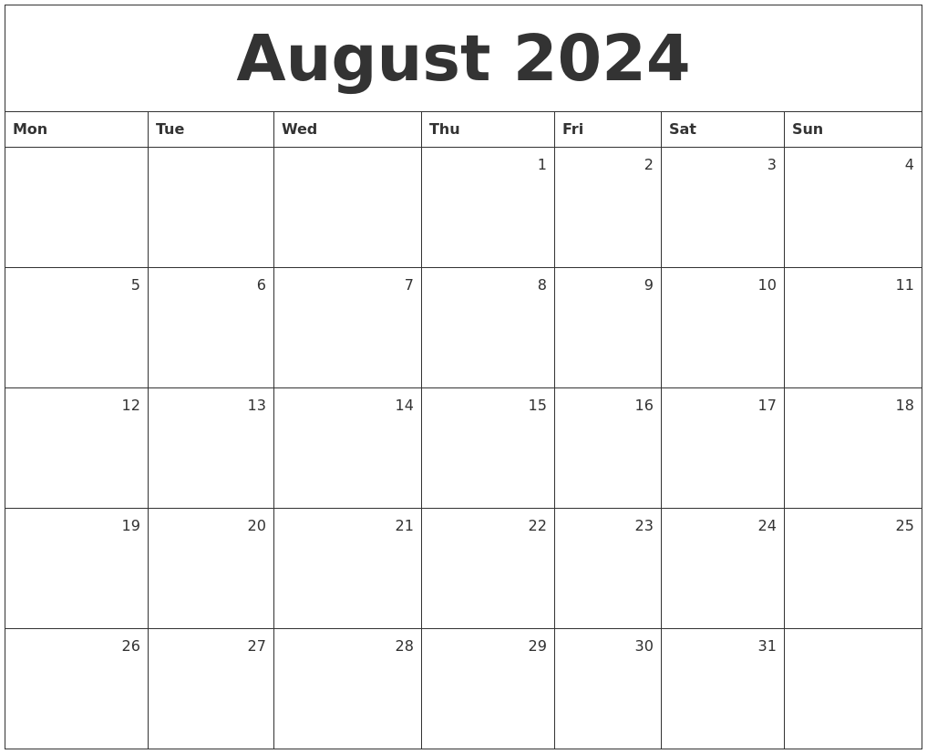 2025 Calendar August Month Isabelle Diaz
