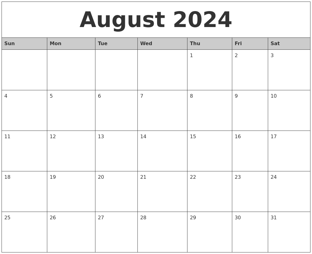 August 2024 To July 2024 Calendar Printable Free Gleda Kaleena