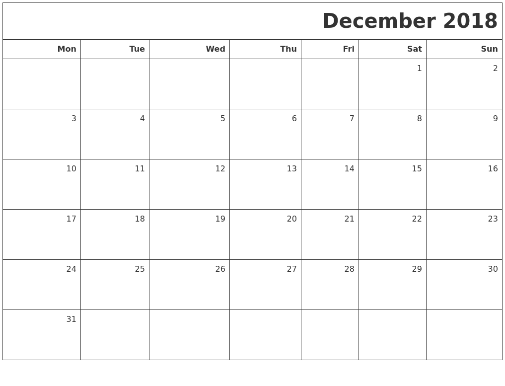 december-2018-printable-blank-calendar