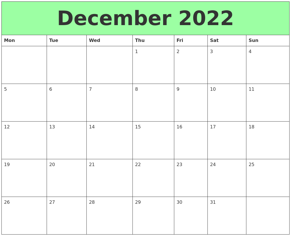 Google Kinkade Thomas Calendar December 2022 Calendar Free Printable 