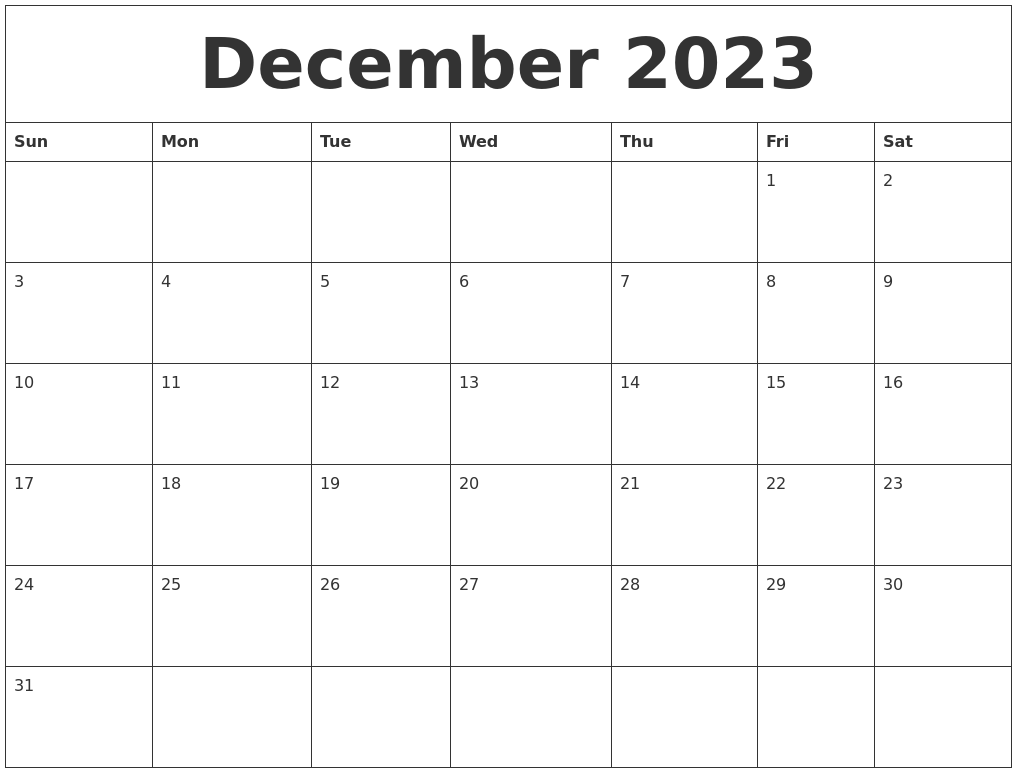 december-2023-calendar-blank