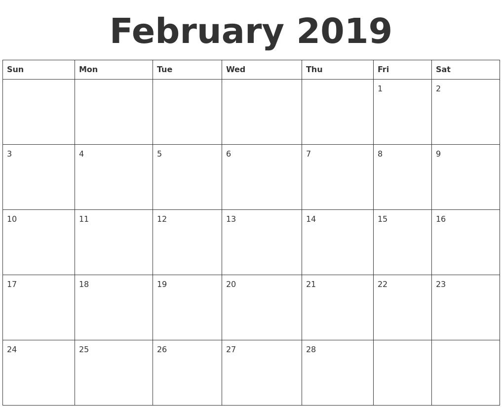 <strong>Blank</strong> November 2019 <strong>Calendar Printable</strong> - wiki-<strong>calendar</strong>.com Printable blank calendar template