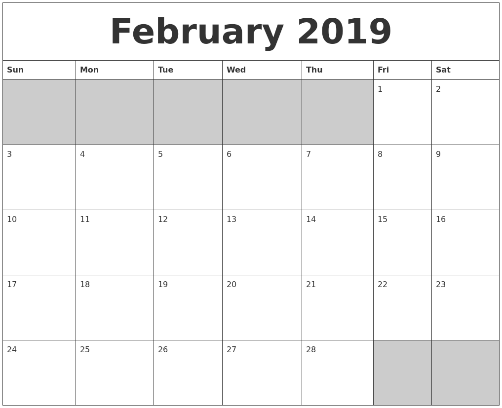february-2019-blank-printable-calendar