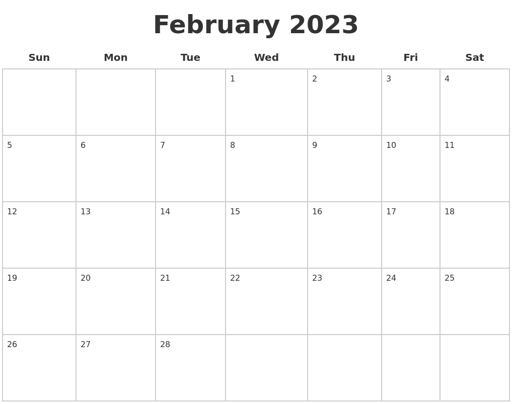 May 2023 Printable Calender