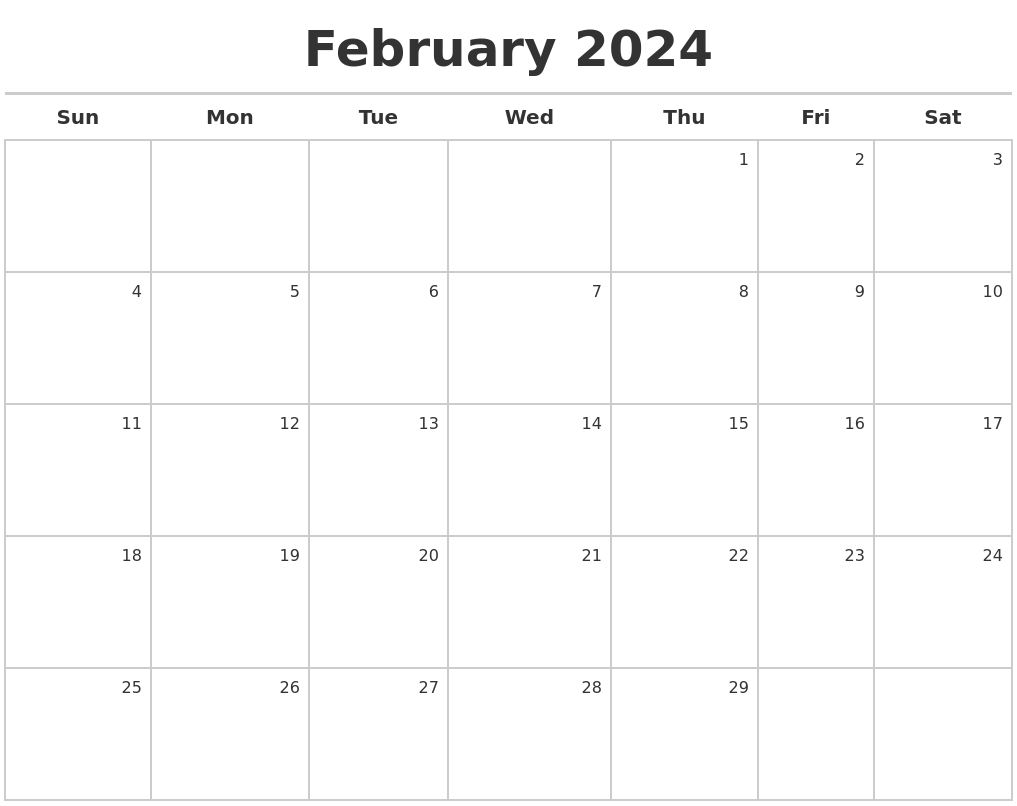 August 2024 Make A Calendar