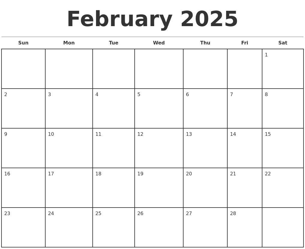 february-2025-monthly-calendar-template