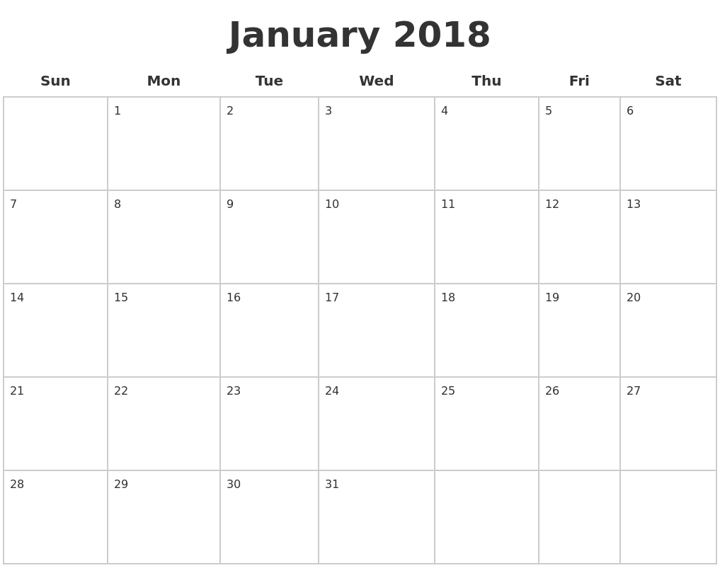 november may 2018 calendar