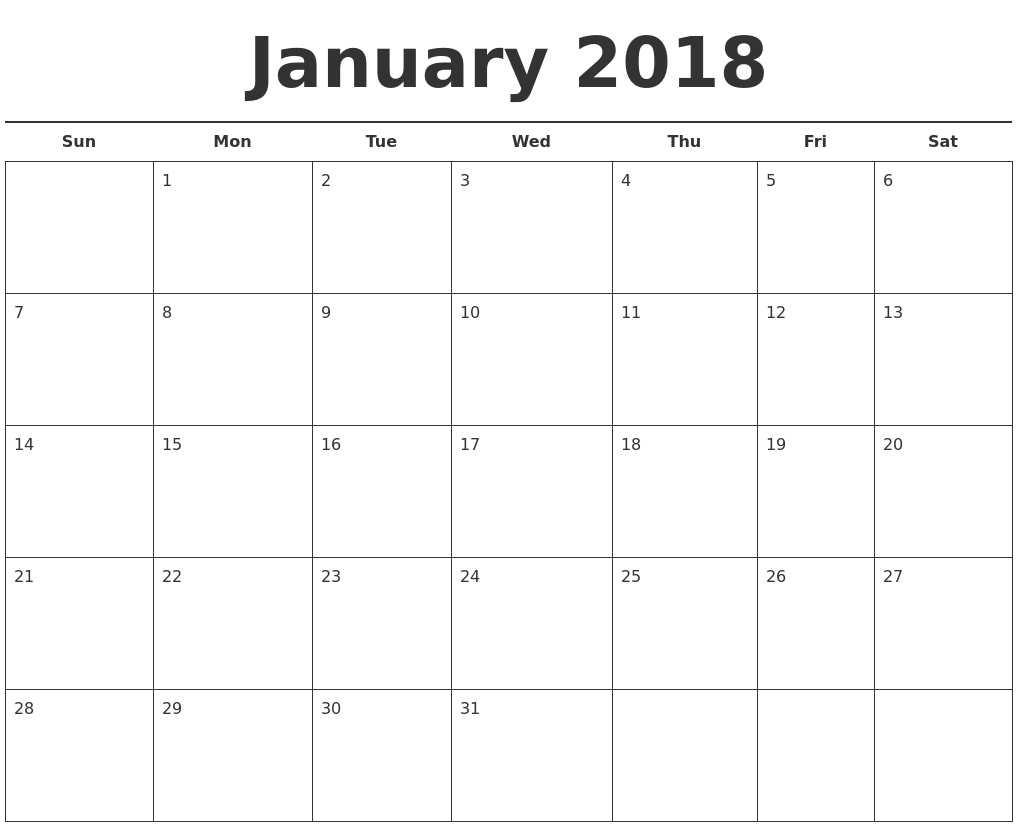 free photo calendar template