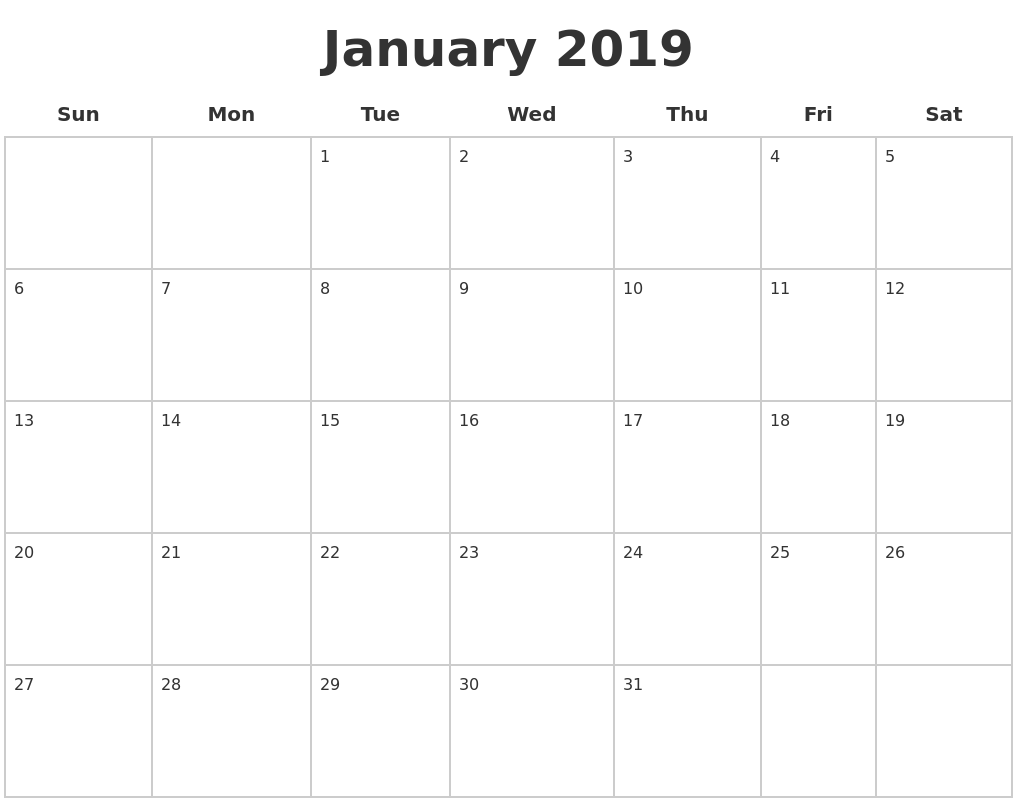 january-2019-blank-calendar-pages