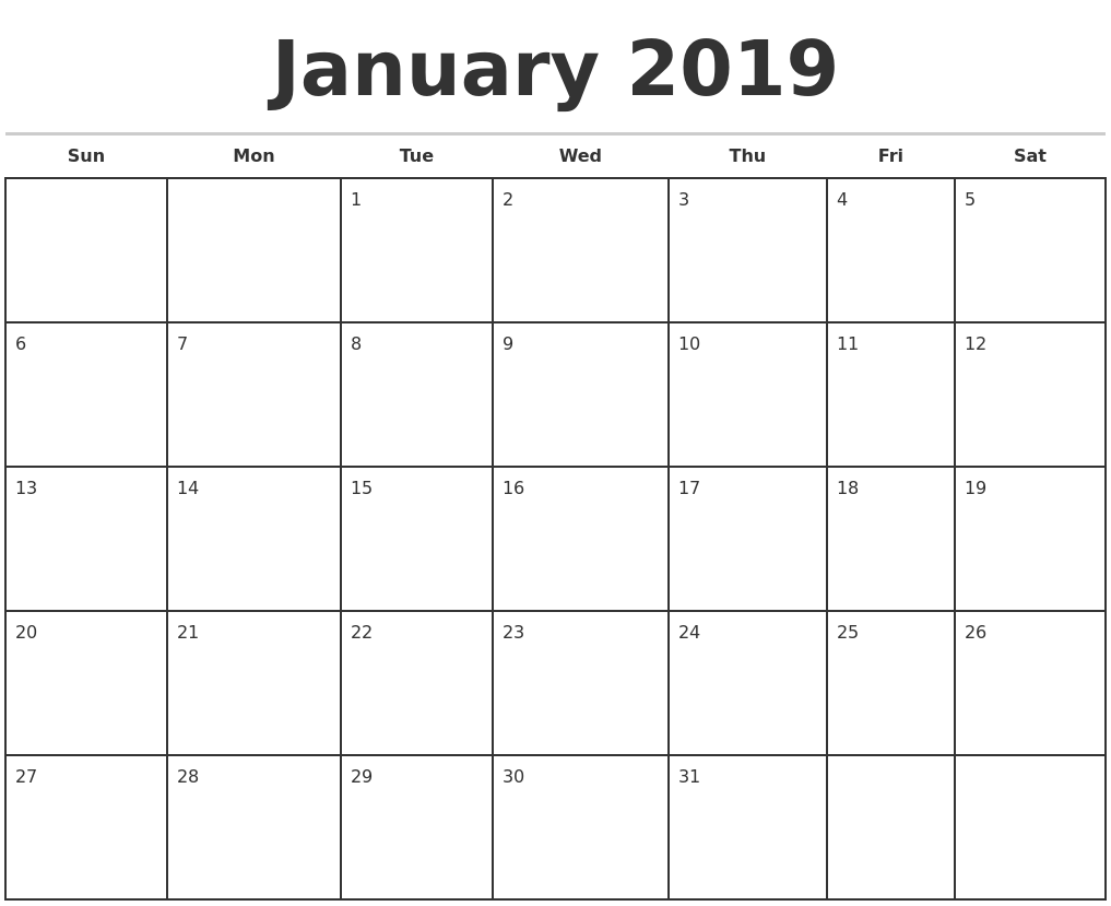 january-2019-monthly-calendar-template