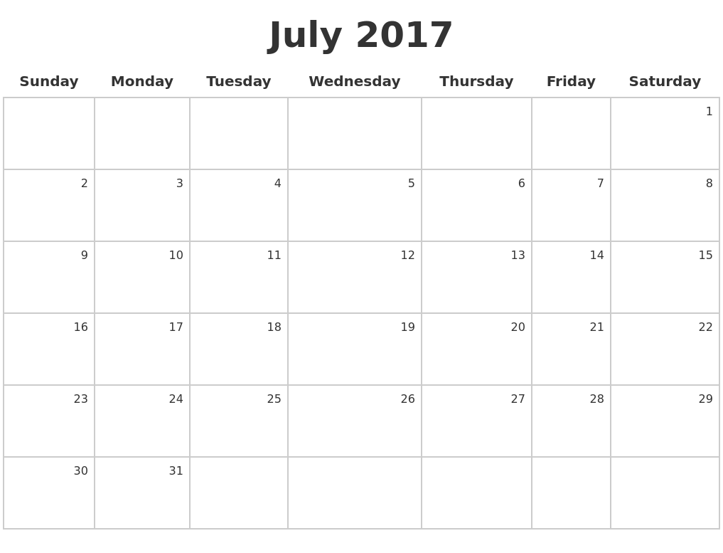 a calendar july 2017 make a calendar a calendar july 2017 make a calendar