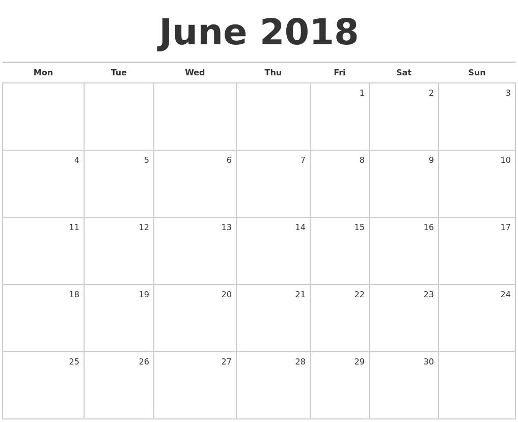 june-2018-blank-monthly-calendar