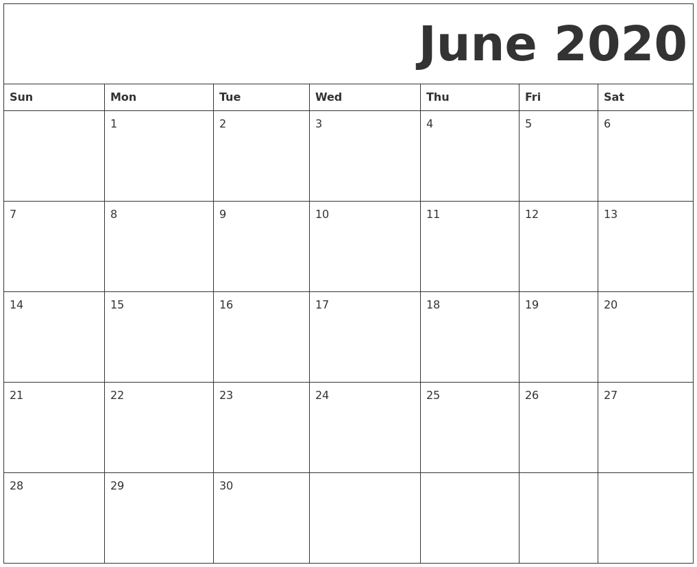 may 2020 calendar template 2020 june calendar template
