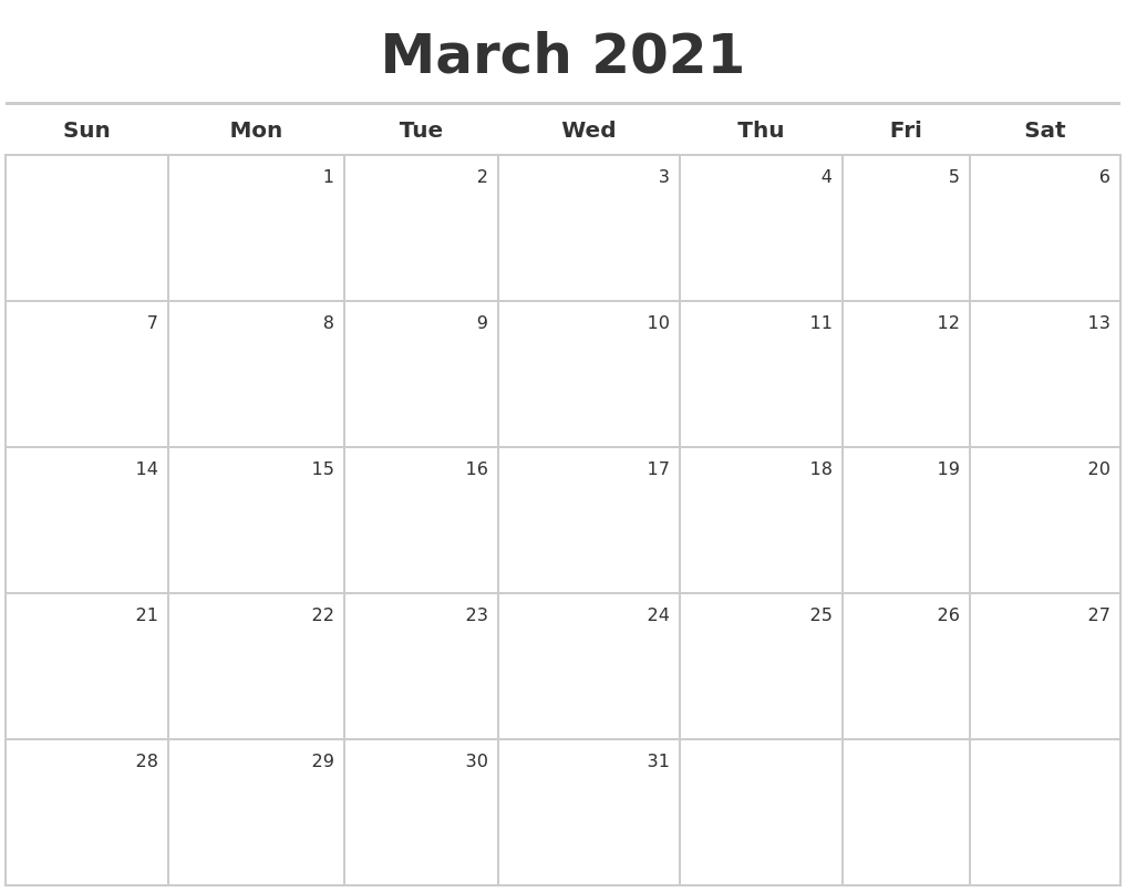 march-2021-calendar-maker