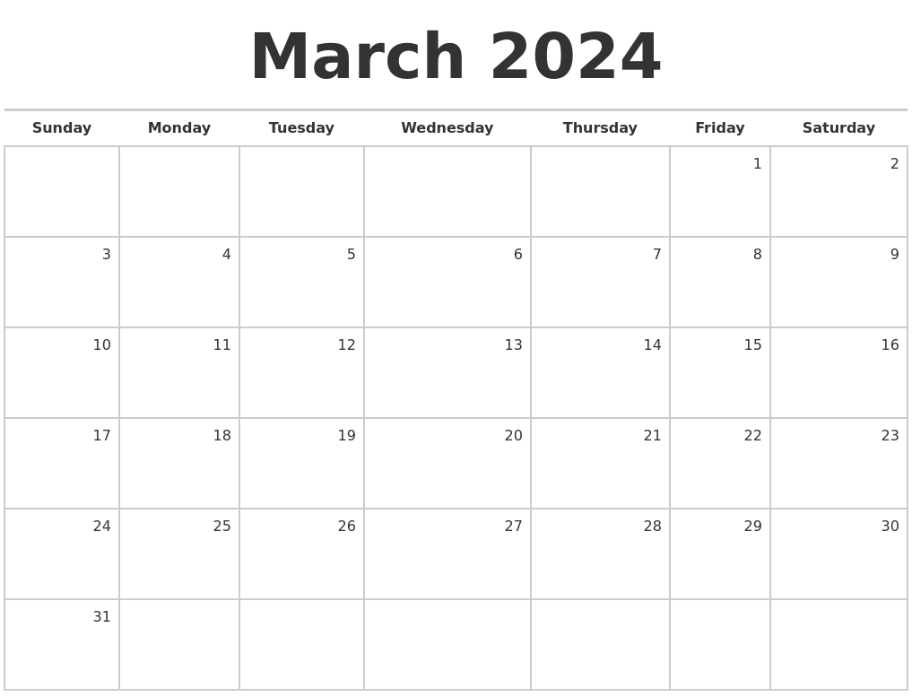 Calendar 2024 Calendar Printable Blank Calendar 2024 Ireland Printable