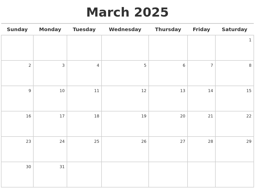 march-2025-calendar-maker