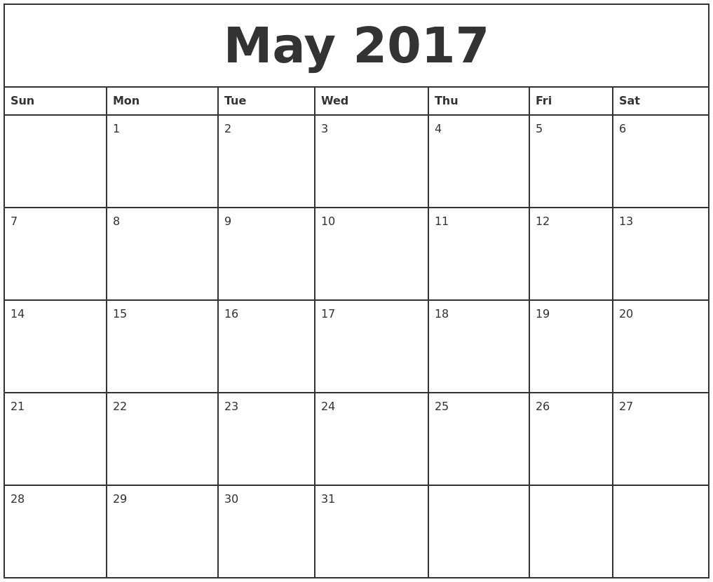 may-calendars