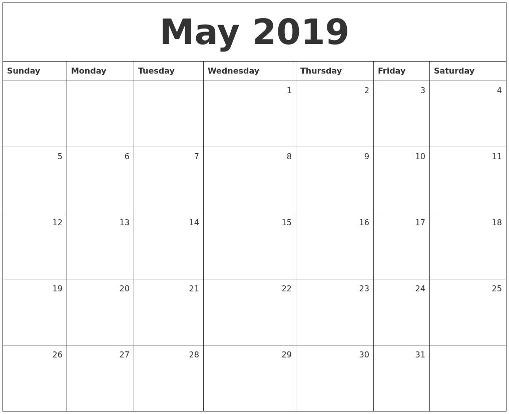 may-2019-monthly-calendar