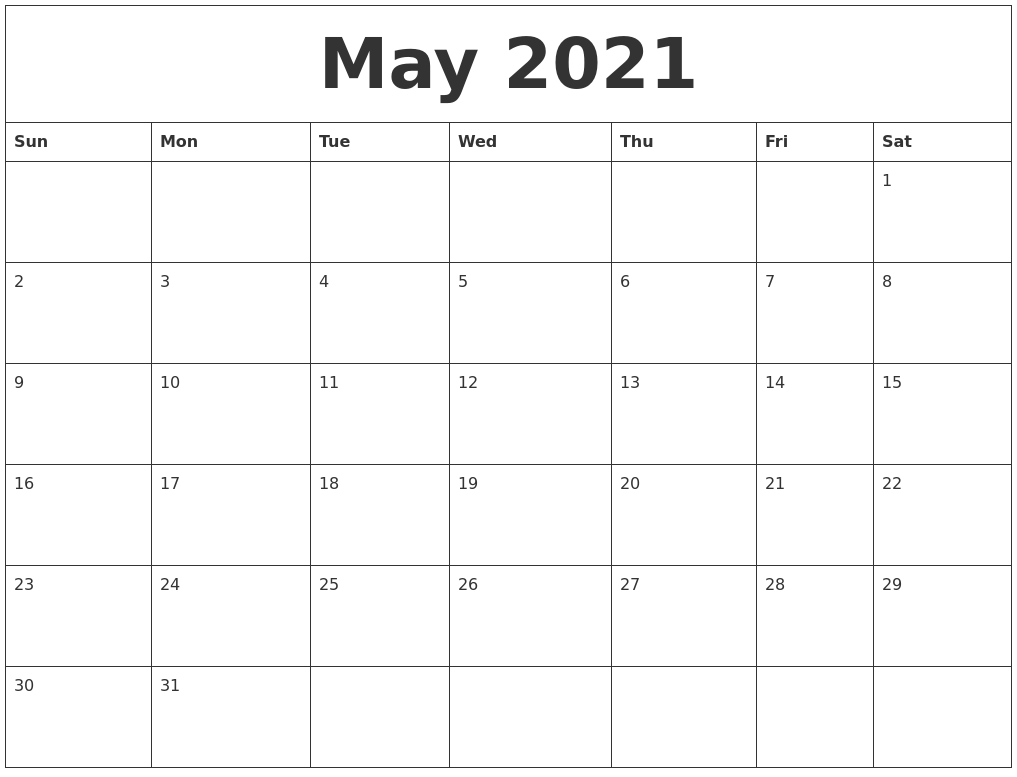 Featured image of post 2021 Monthly Calendars Printable - Monthly &amp; weekly printable calendars for 2021 — ready to download.