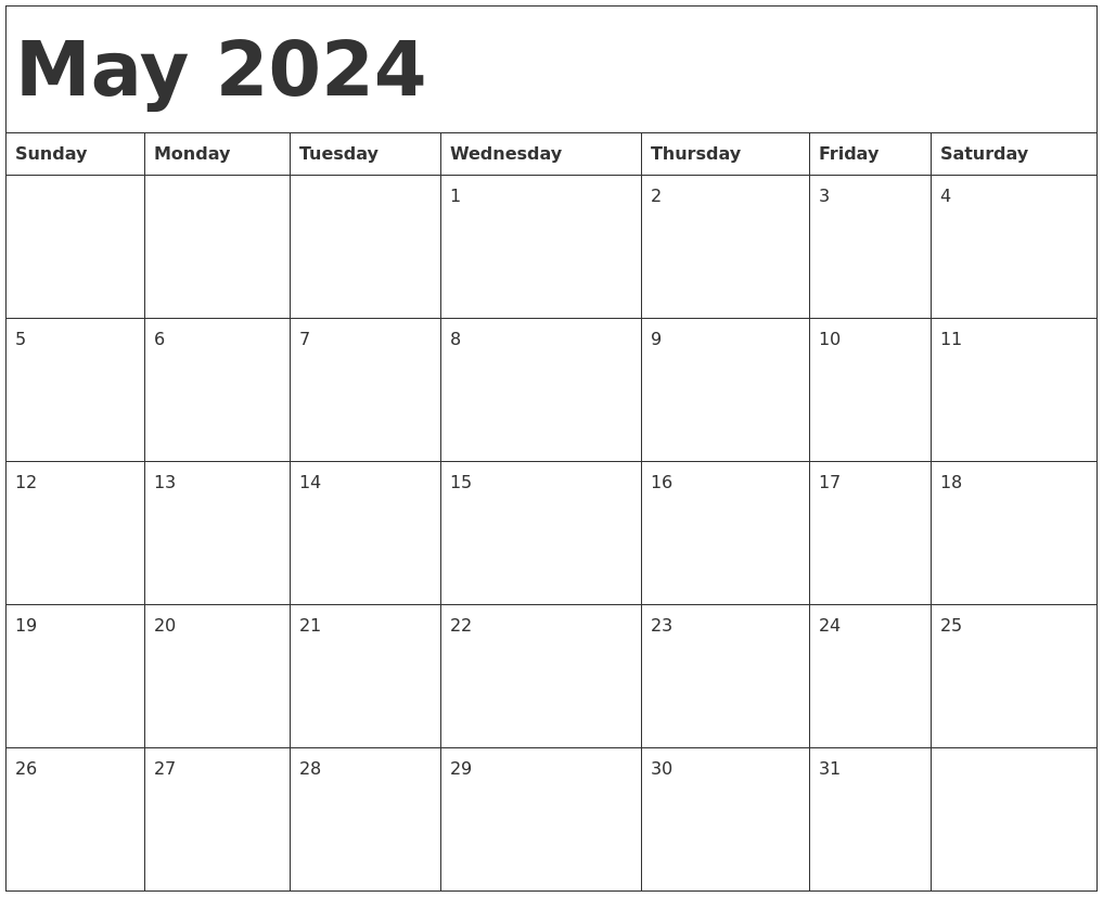 January 2025 Blank Calendar Printable