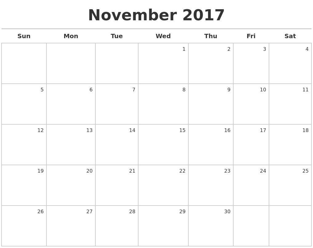 calander maker
