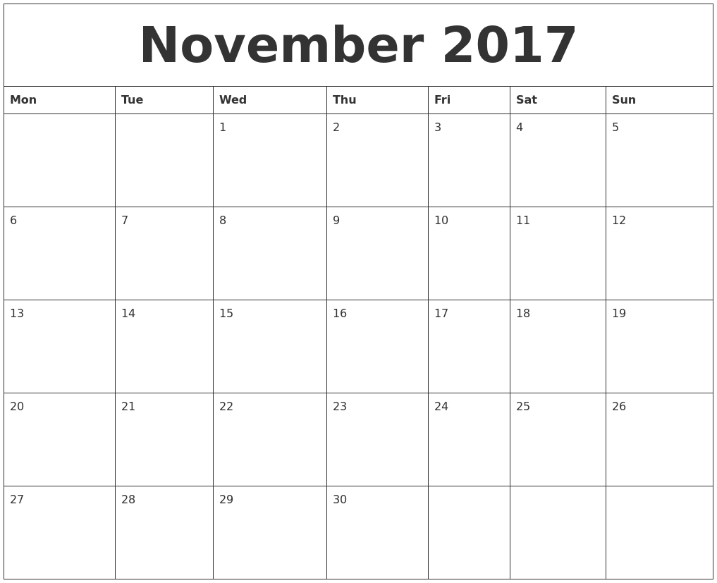 writable calendar