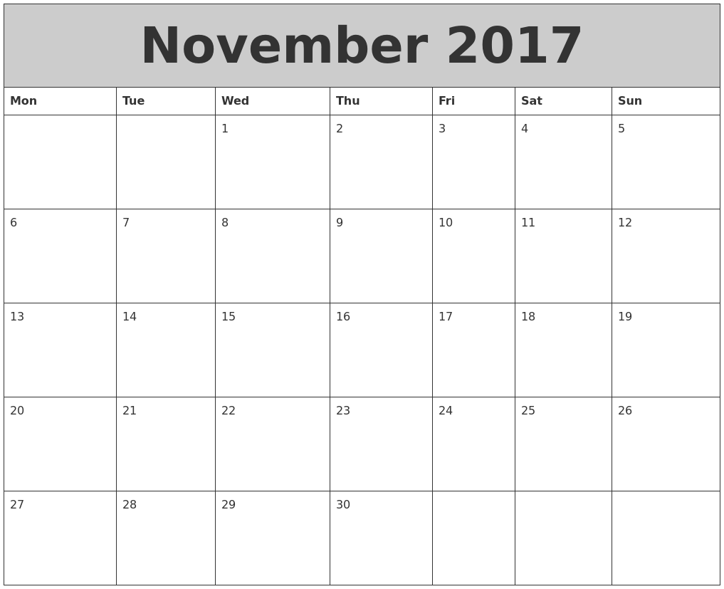 april 2018 printable calendar planner design template week