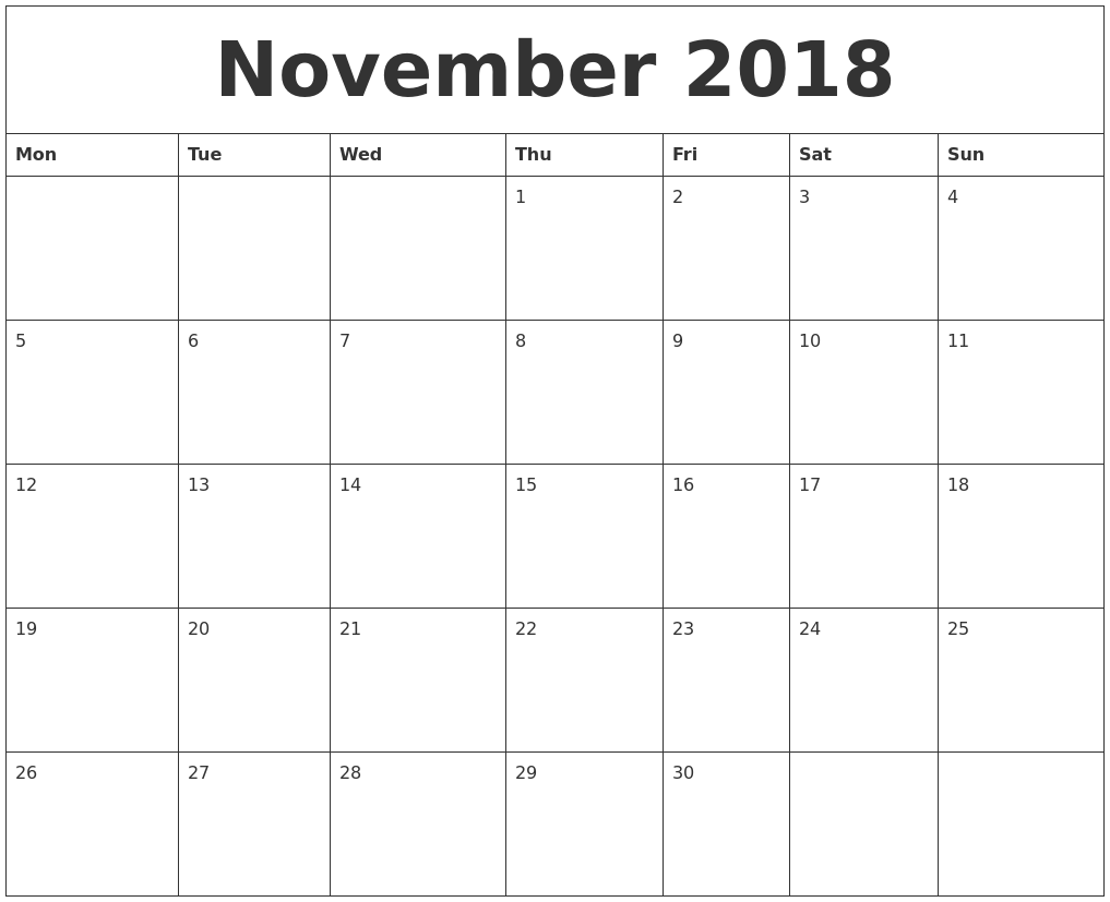 november-2018-calendar-month