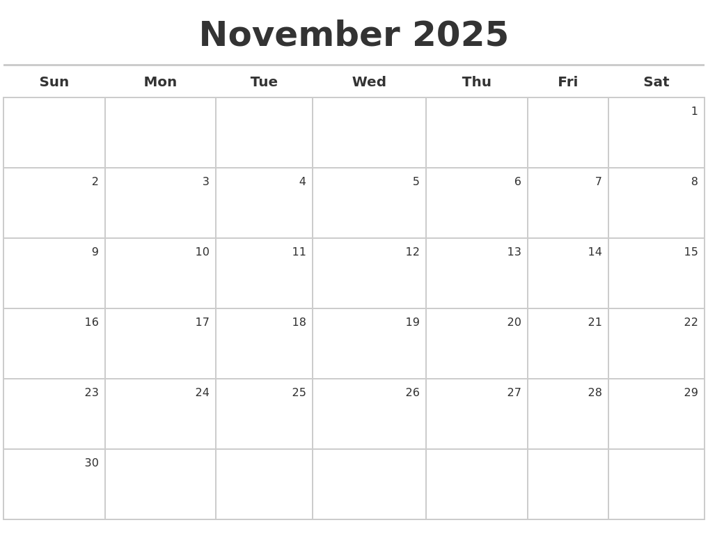 november-2025-calendar-maker