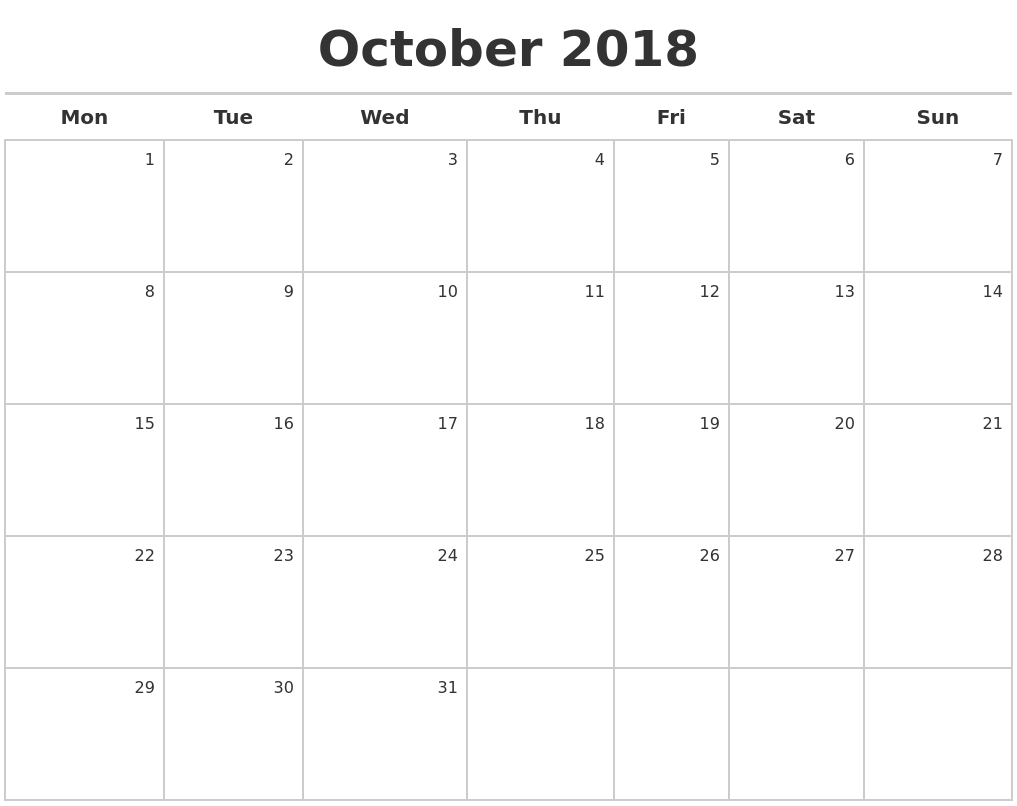 calander maker
