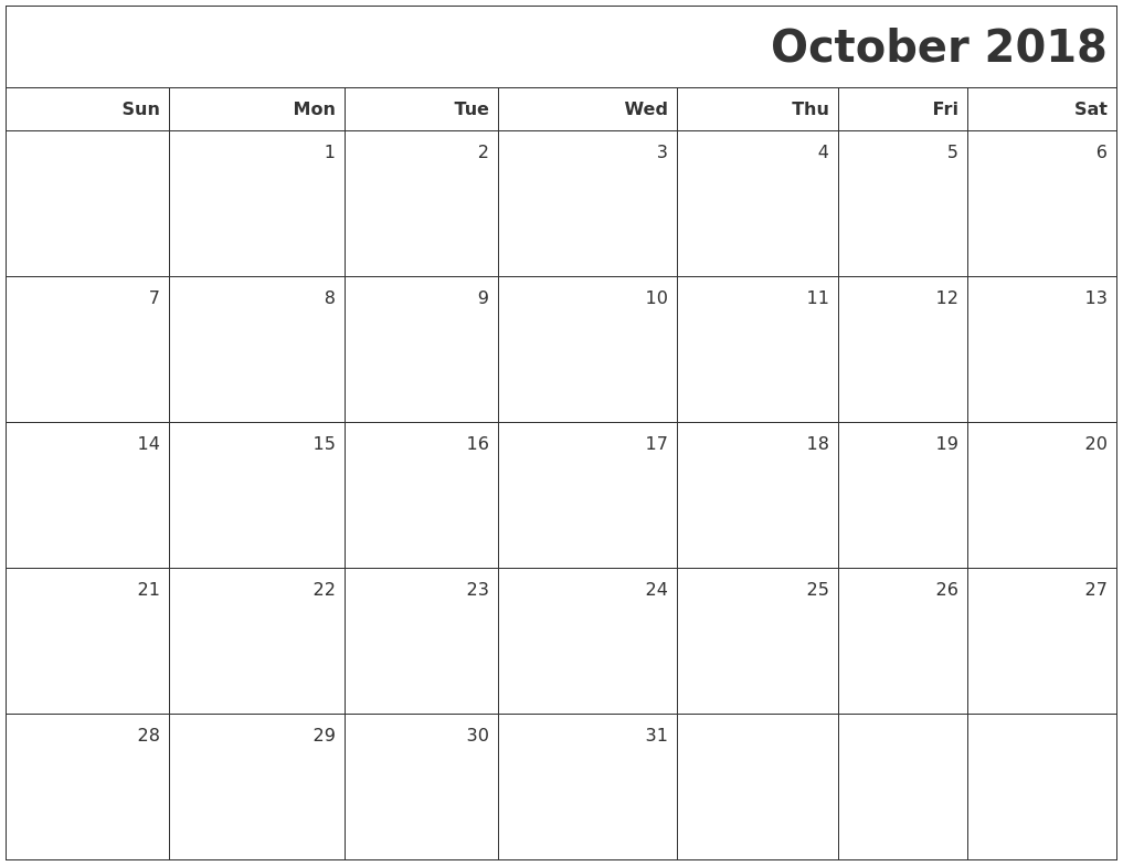 october-2018-printable-blank-calendar