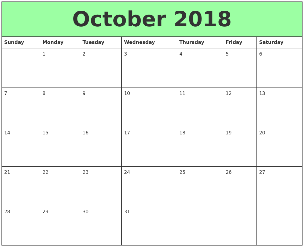 october-2018-printable-calendars