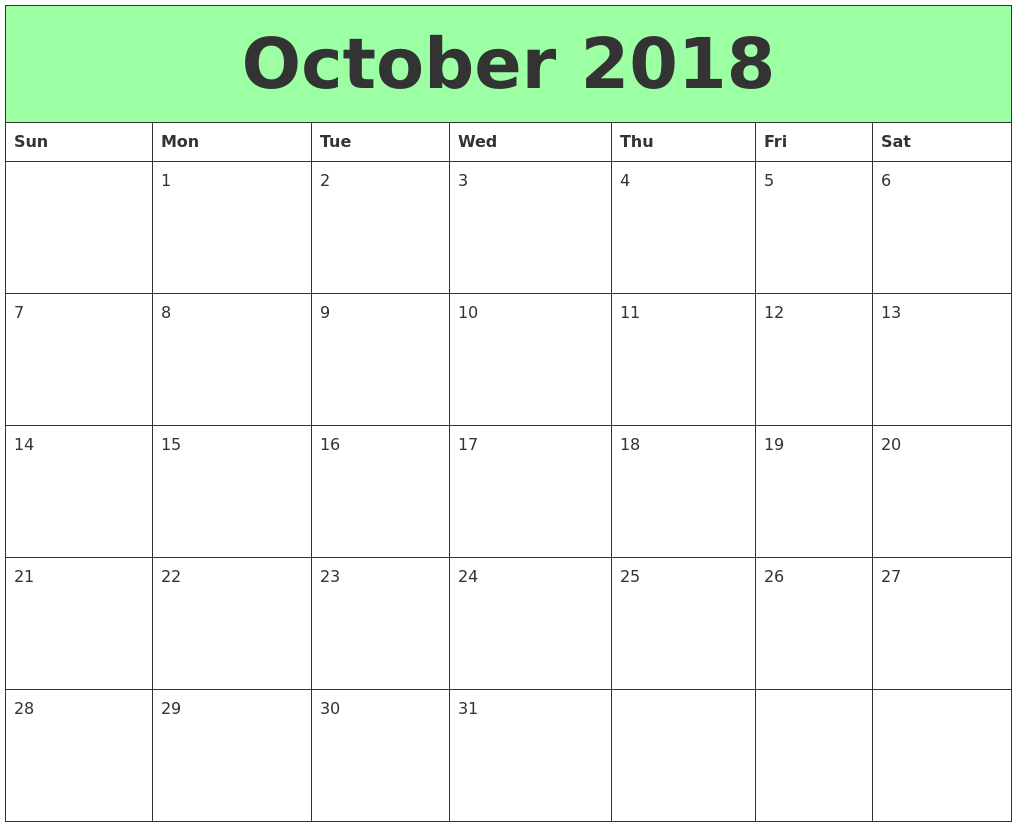 october-2018-printable-calendars
