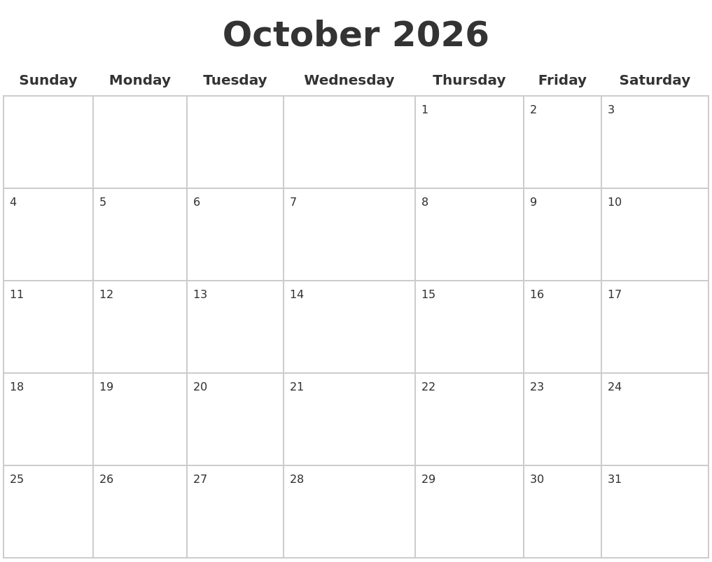 october-2026-blank-calendar-pages