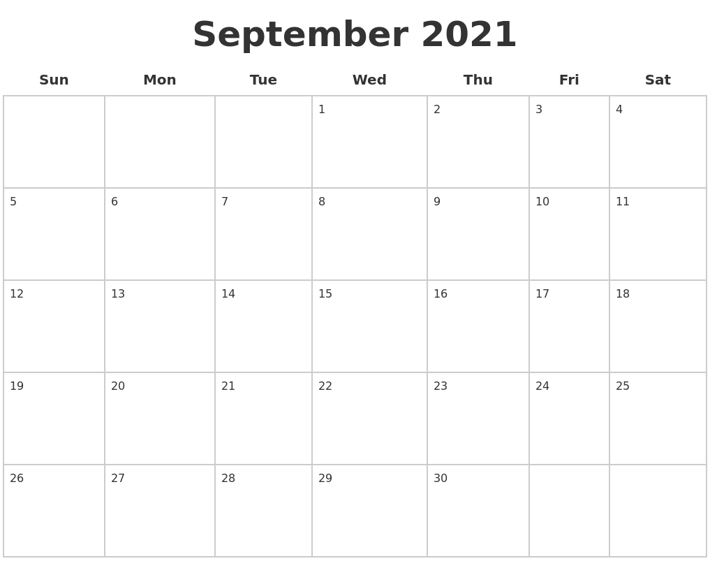 calendar for 2021