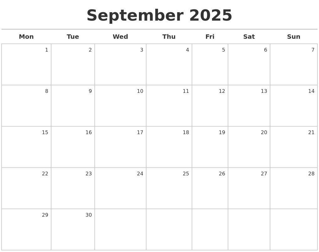 september-2025-calendar-maker