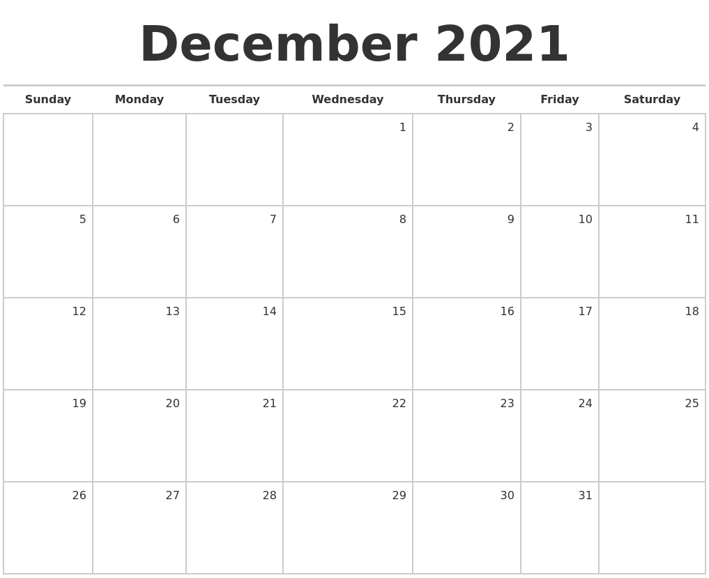 Blank Calendar For November 2024